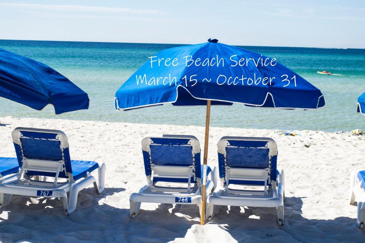 Beachfront With Free Beach Service!Private Balcony Panama City Beach Luaran gambar